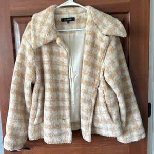 Blu Pepper Checkered Print Jacket